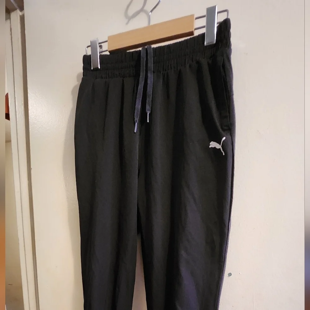 Puma Black Jogger Pants Womens Small - Picture 2 of 8